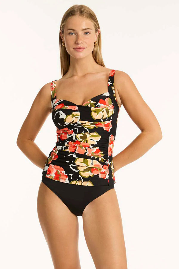 Sea Level Juniper Twist Front Top